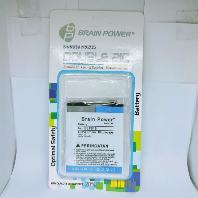 BATERAI BATRE DOUBLE POWER OPPO A37F / A37 /NEO 9 BLP615 BLP 615 5800MAH ORI