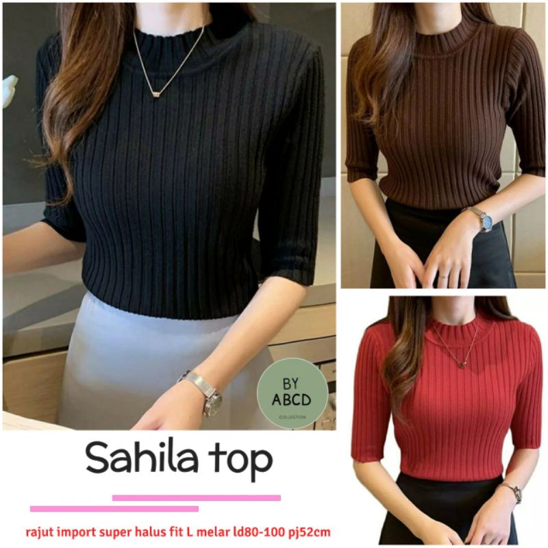 

SAHILA TOP / ABCD LABEL