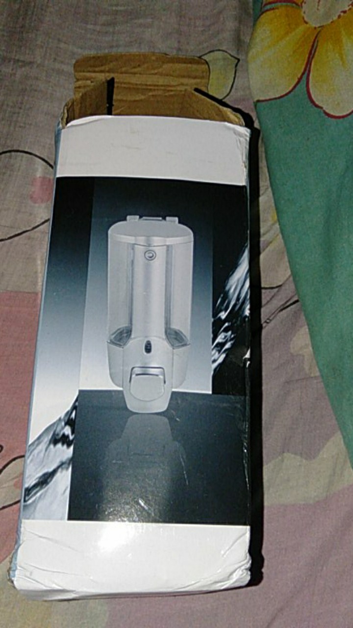 Dispenser Sabun Tempat Sabun Cair Double Tabung Soap Dispenser