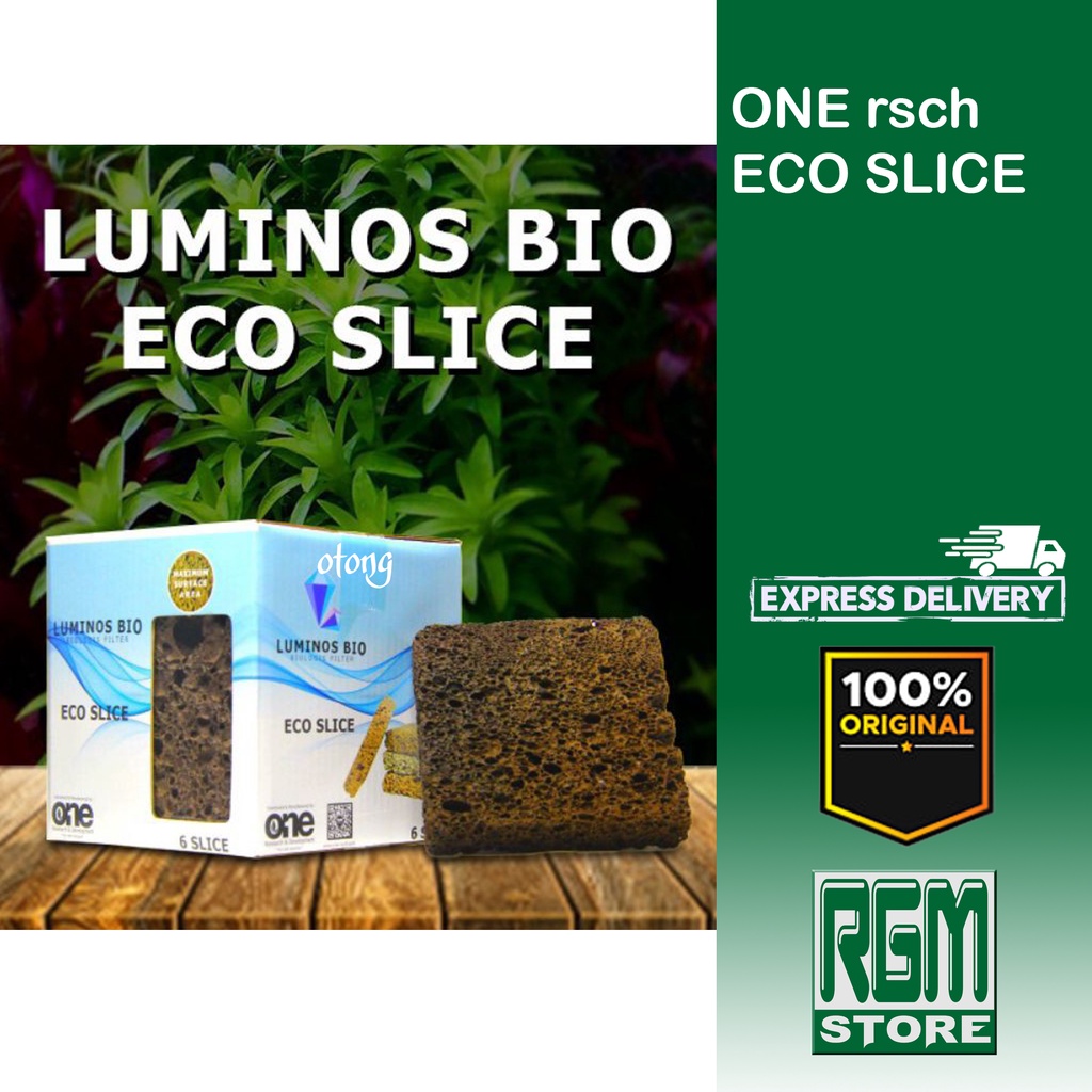 LUMINOS BIO MEDIA FILTER BIOLOGIS ECO CUBE SLICE BLOCK AQUARIUM