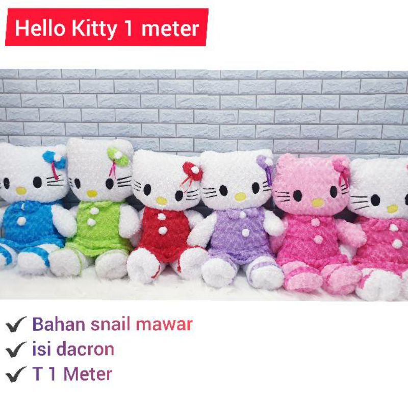 0Boneka Hello Kitty mbo 1 Meter Besar / Big