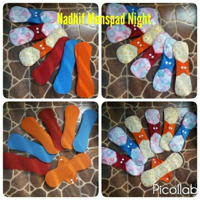 Pembalut kain cuci ulang ( satuan), Menspad Pantyliner / pembalut kain / menspad day / Menspad Night