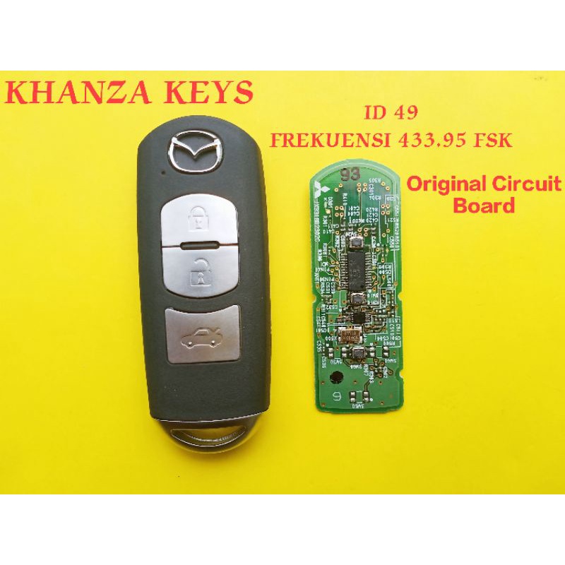 Kunci remote smart key MAZDA 6