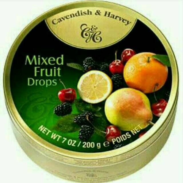 

Mixed Fruit Drops Merk Cavendish & Harvey - Permen Buah Campur