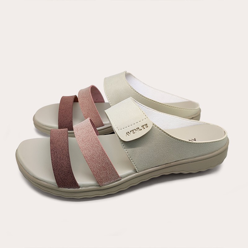 SANDAL SLOP WANITA FLAT MURAH