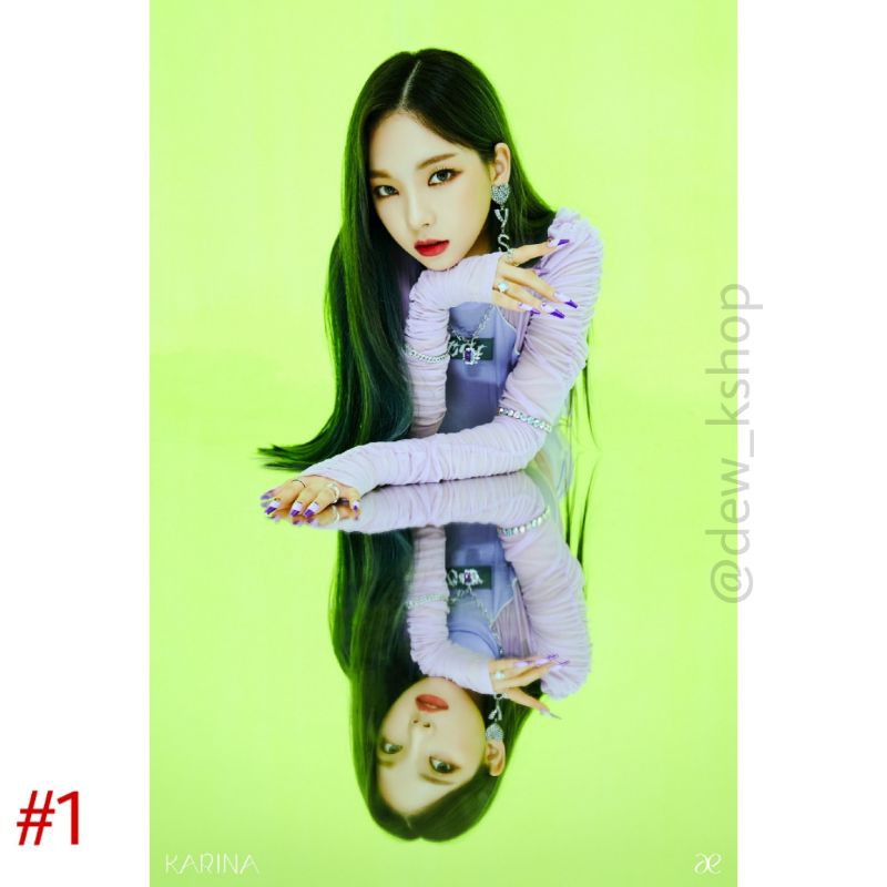 POSTER AESPA - ‘Black Mamba’ #KARINA
