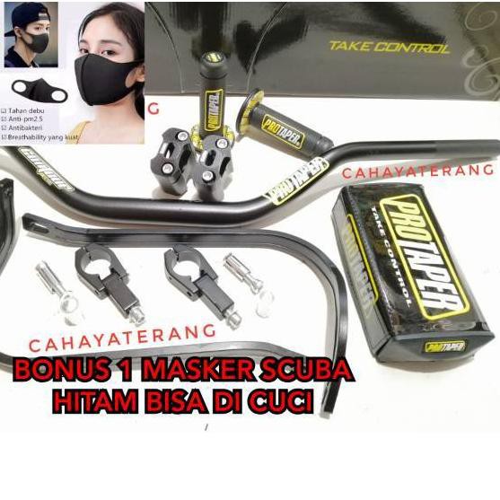 NEW  Paket Stang Protaper Original Evo LOW Handguard Busa Grip KLX BF CRF 150 BEAT STREET XRIDE NM