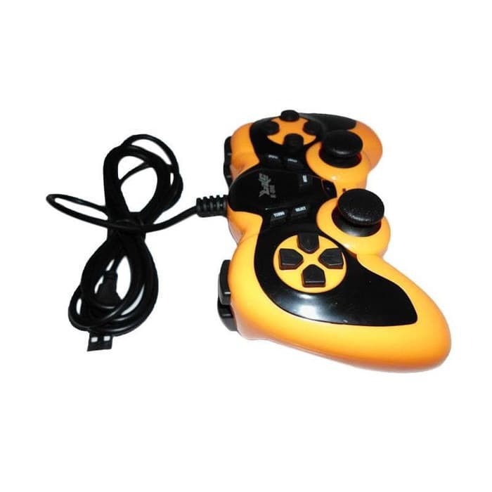 Joystick / Gamepad / Stick Turbo Laptop PC Single Analog USB - Orange-Ori