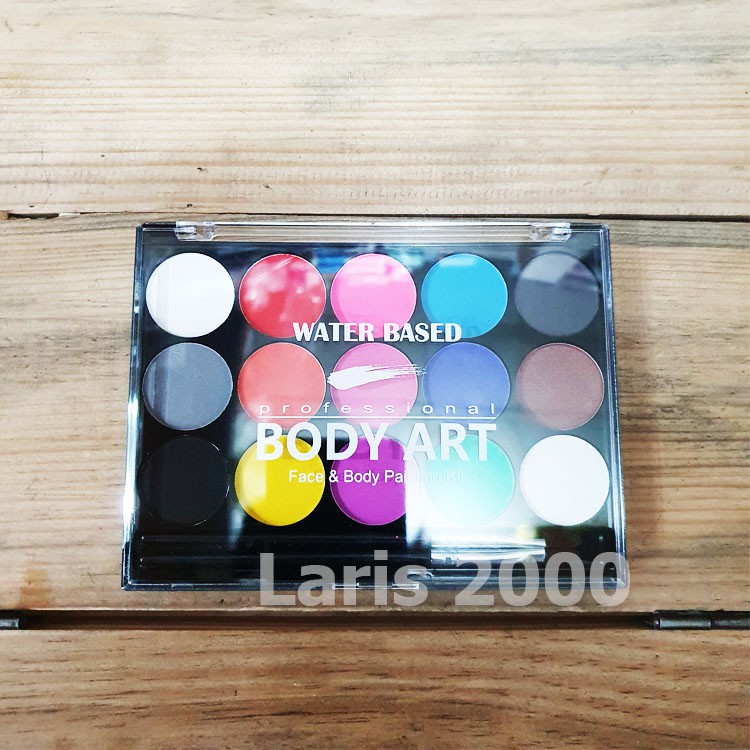

15 Colors Face Paint - Face and Body Painting Set 15 - Body Art