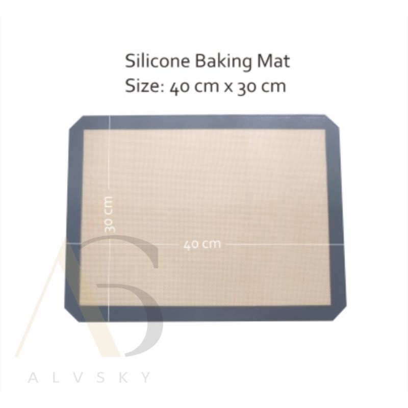 ALAS ADONAN KUE  / ALAS CETAKAN KUE / BAKING MAT / SILICONE MAT