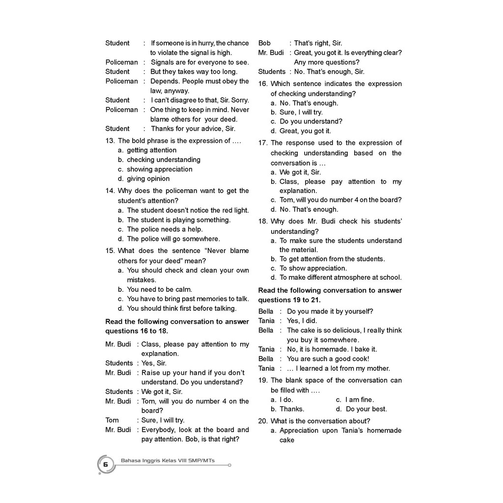 ★ 49 soal bahasa inggris modal perfects dan kunci jawaban sma pics