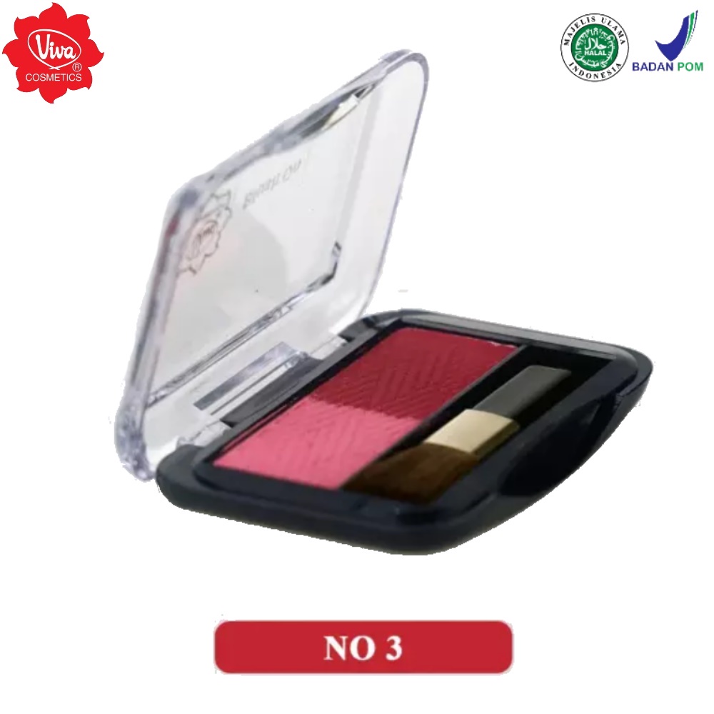 Viva Blush On Duo - tersedia 4 warna