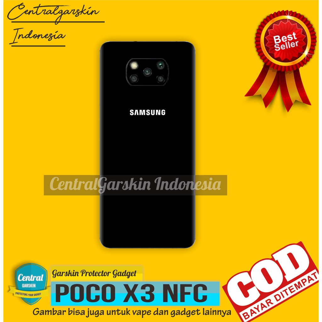 Garskin Pocophone X3 Poco X3 Fullbody samsung [central garskin]