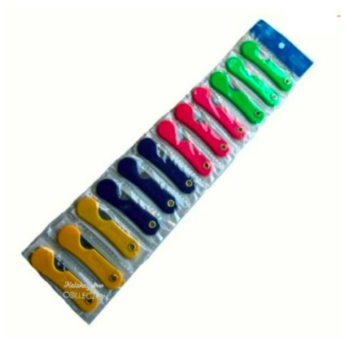 

FAMILY TOYS - CUTTER LIPAT Mini / Pisau Lipat Kecil / Silet Cuter Warna-Warni