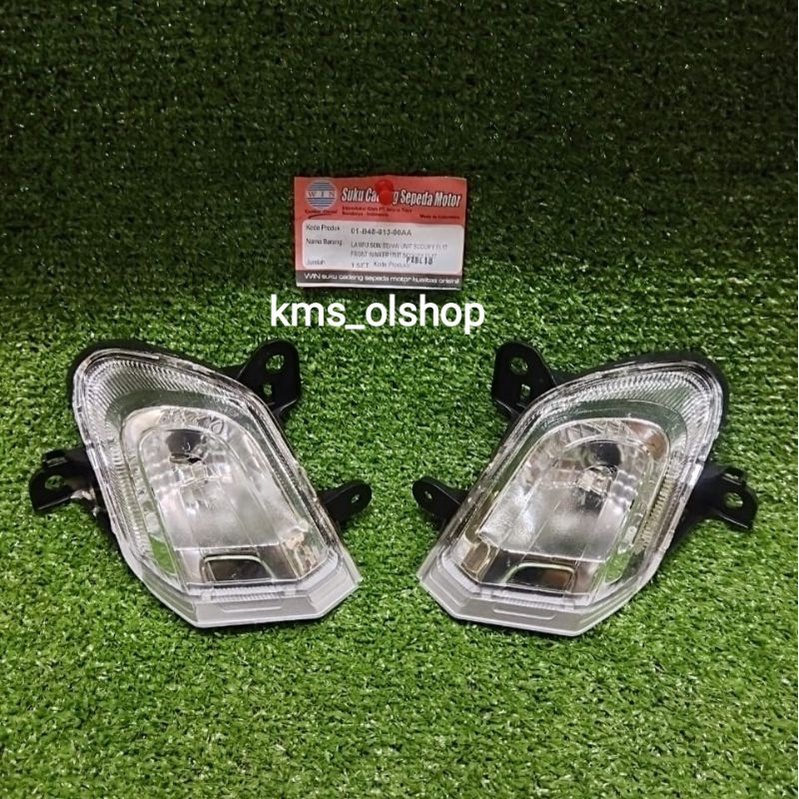 Lampu Sen Assy Depan Scoopy FI 2017 / Lampu Sein Depan Assy Scoopy FI 2017/ Front Winker Assy Scoopy FI 2017 Win