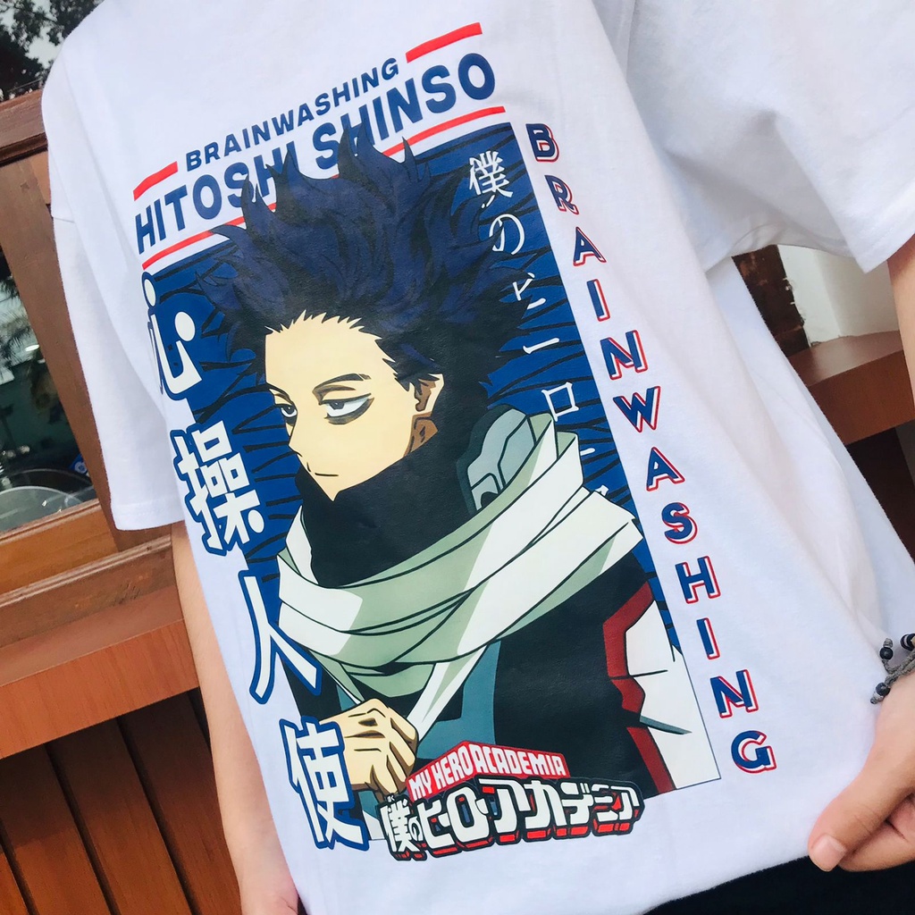 Tshirt Shinsou Hitoshi Boku no Hero Academia Anime My Hero Academia Unisex