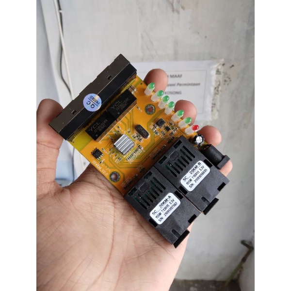 Converter 2FO4LAN atau 2SC4LAN
