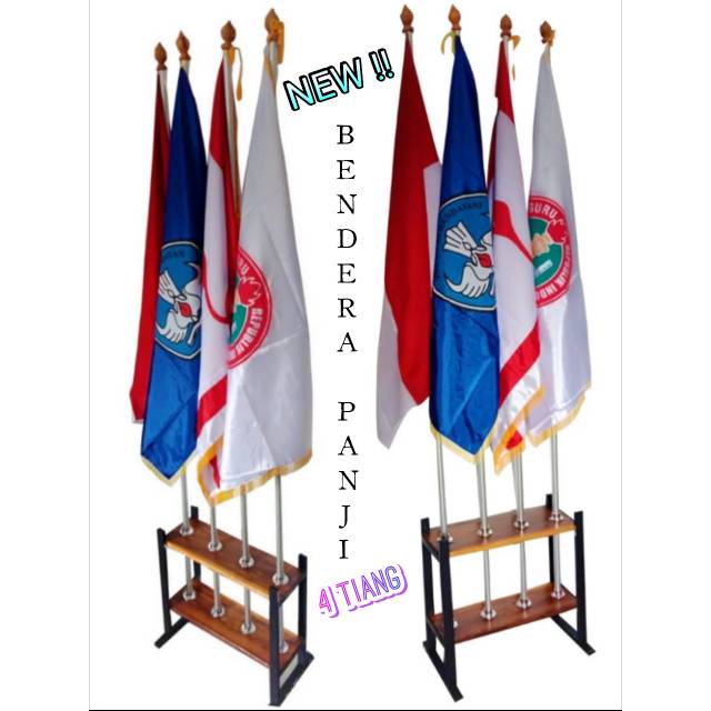 Bendera Panji 4 Tiang  Shopee Indonesia