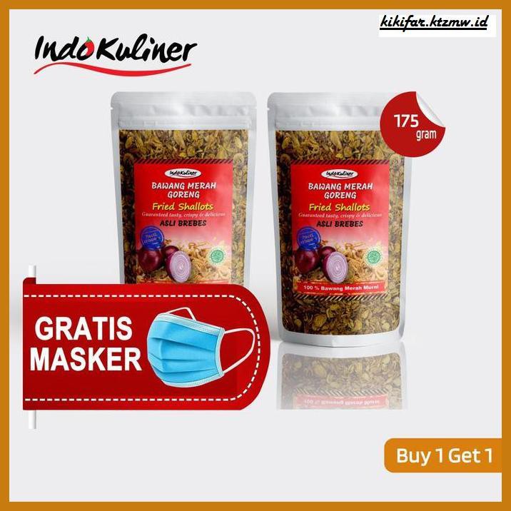 

Makanan-Kering- Buy 1 Get 1 Bawang Merah Goreng Brebes 175 Gr -Aneka.