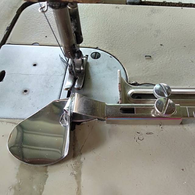 Corong kelim hijab/ lipat jahit kerudung pinggiran kerudung 2mm/ 3mm/ 4mm (COD)