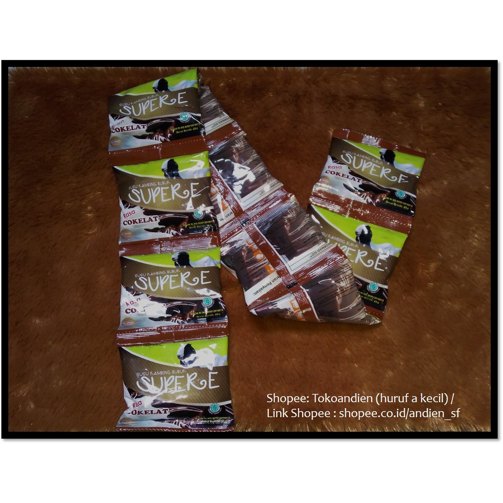 

Susu Kambing Etawa Super E (Sachet)