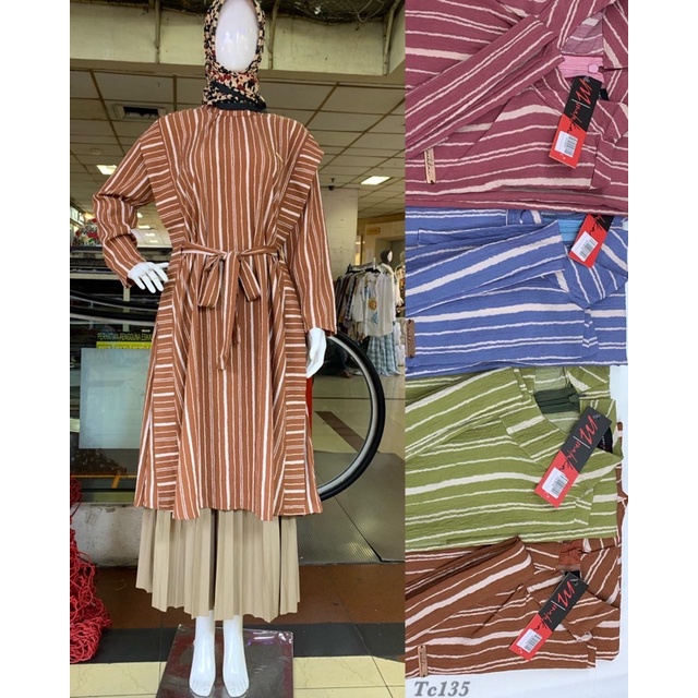 ready tunik malakai hi fashion rania bestseller fashion hijab