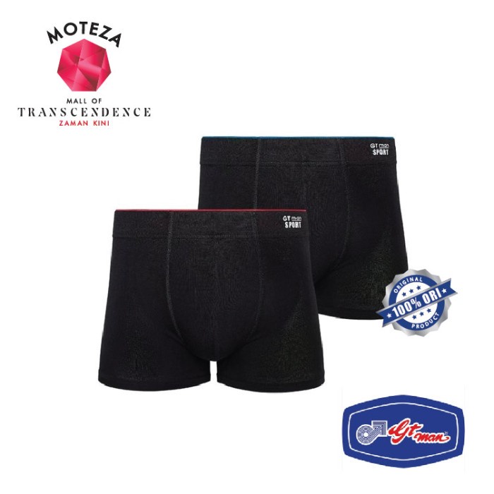 Celana Dalam Underwear Boxer Brief Pria - GT Man GTR06 - Isi 2 pcs