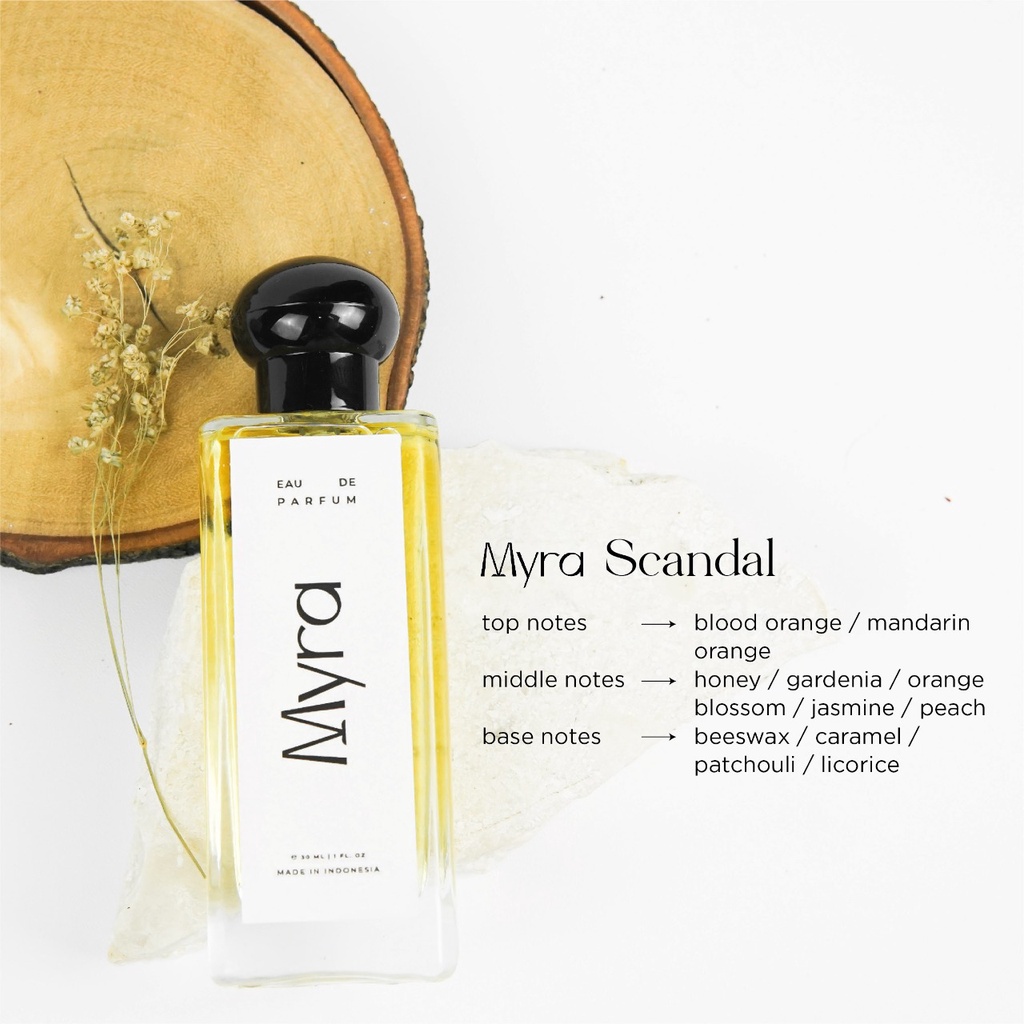 MYRA Eau De Perfume 30 ML / Parfum Pria Wanita / Parfum Unisex