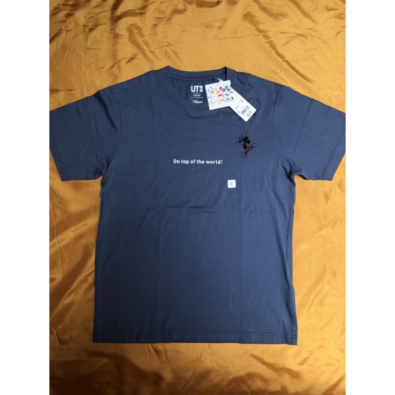 KAOS UNIQLO MICKEY MOUSE ORIGINAL PRIA BAJU COWOK MURAH