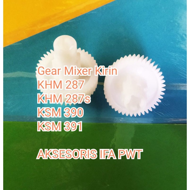 Gear mixer kirin khm 287 ksm 390 ksm 391 1 pasang