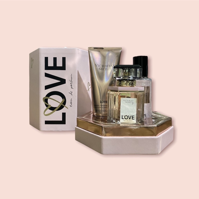 Victoria’s Secret Original Love Set [ EDP 50ml - Shimmer Fragrance Mist 75ml - Shimmer Fragrance Lot