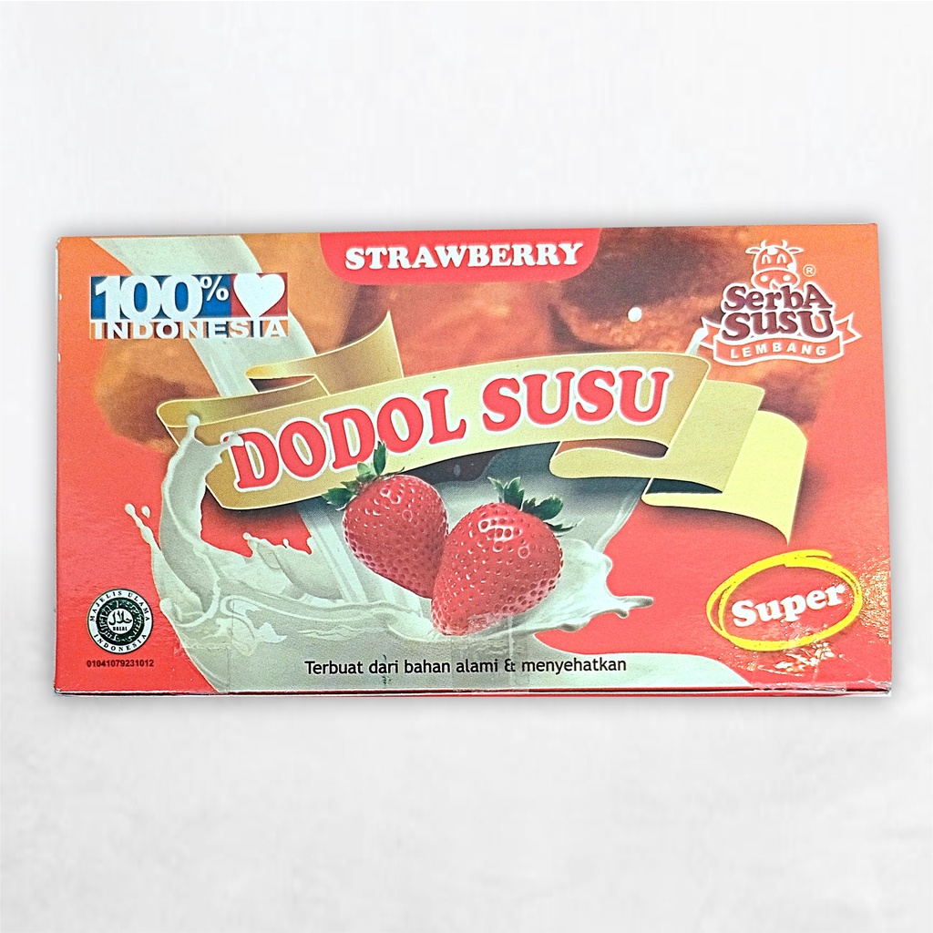 

Makanan Cemilan - Dodol Susu Strawberry - Serba Susu Lembang