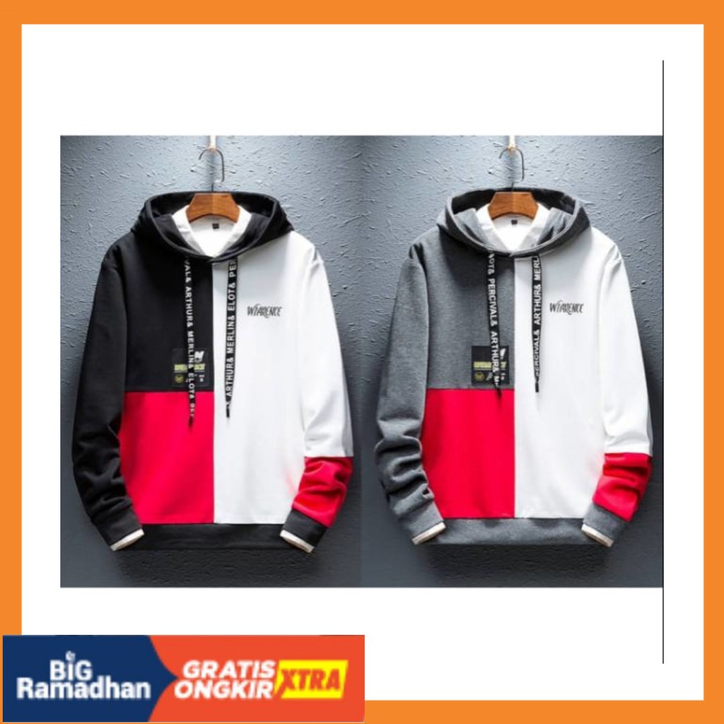 RAJUT RAPI BIG UKURAN ALLSIZE JUMBO LD 110 BESAR MURAH / WIARENCE hodie sweater cowok