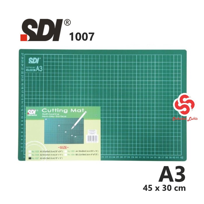 

Cutting Mat SDI - Alas Potong ukuran A3