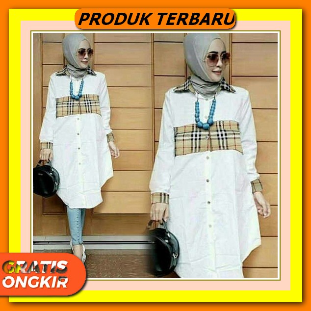 Long Tunik Aldira / Long Tunik Terbaru / Long Tunik / Long Tunik Polos / Long Tunik Motif / Baju Leb