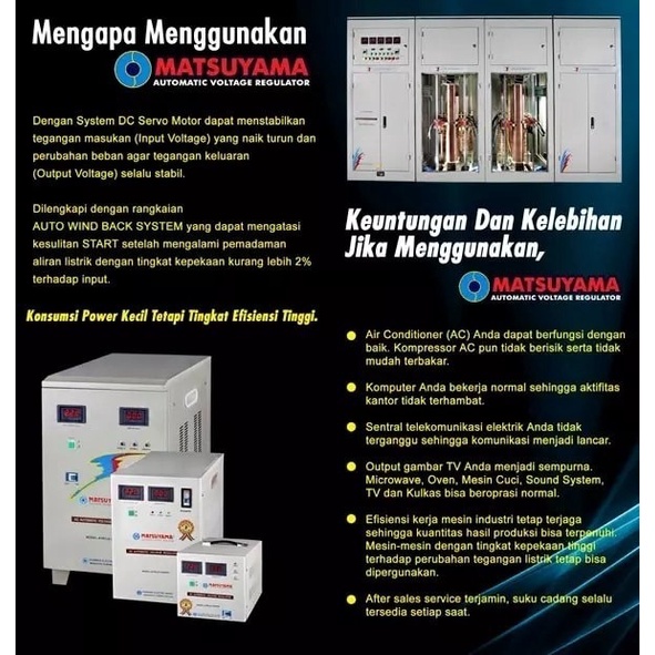 Stabilizer MATSUYAMA 5000VA - 5GS