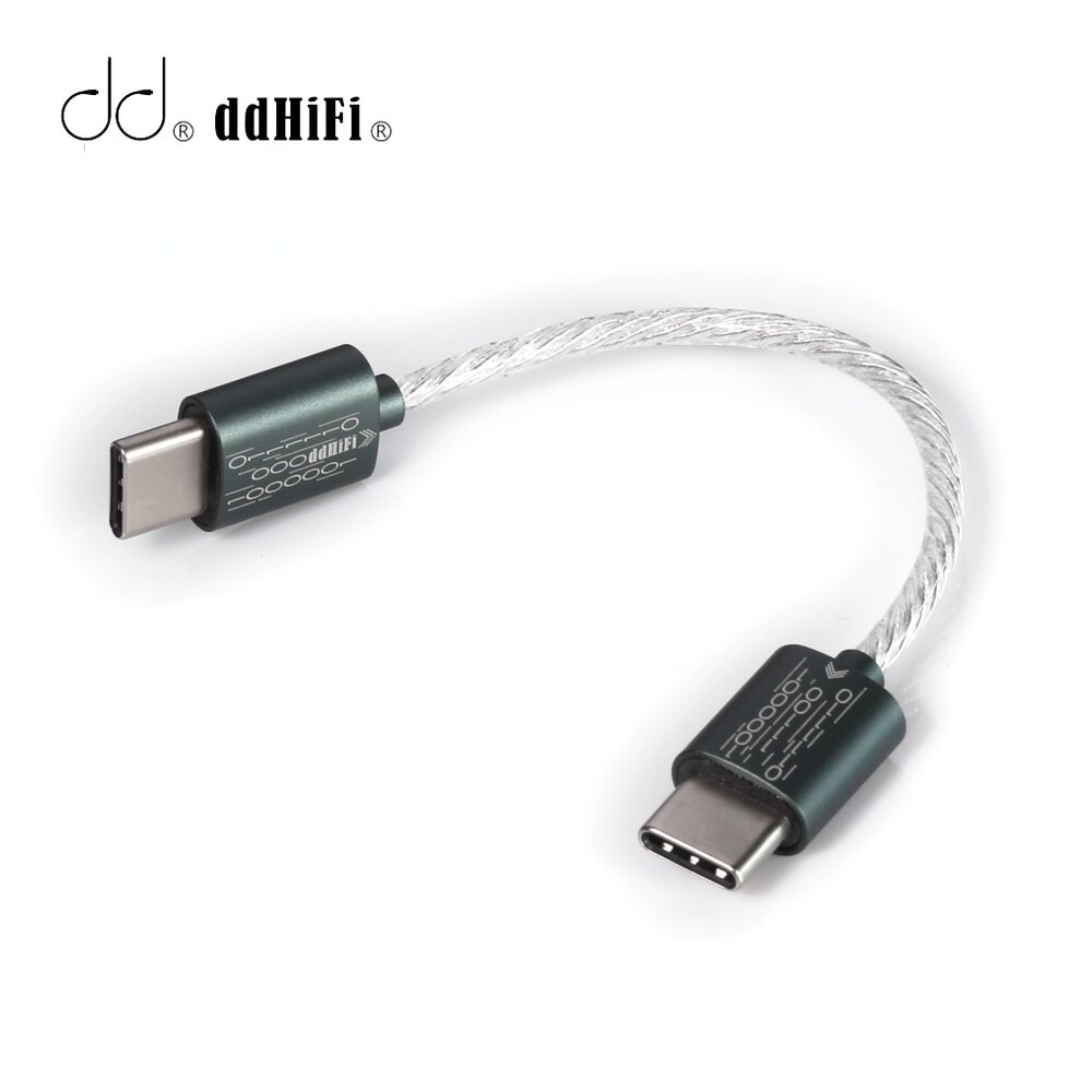 DD ddHiFi All-New Upgraded TC05 TypeC to TypeC Data Cable, Connect USB-C Decoders /Music Players with Smartphones/Computer