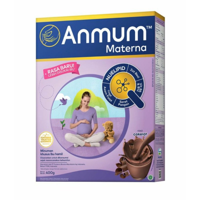 Anmum Materna 400 Gram Susu Ibu Hamil Rasa Coklat