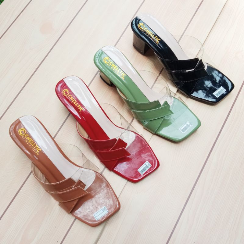 Sandal Heels Hak Tahu Wanita/Sandal heels Pesta Perempuan/Sepatu hills Kondangan Pernikahan Pengantin Cewek Cantik/Sandal Wanita Import Murah Bukan Zara Bisa Bayar Di Tempat /Cod/Gratis Ongkir/RK Collection - HEELS Wanita Hak Kaca Queensha