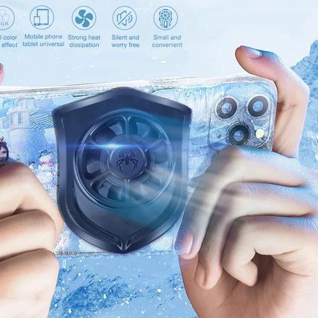♔ Universal Hurricane Cooling Fan Phone Tablet PUBG P11 ➸