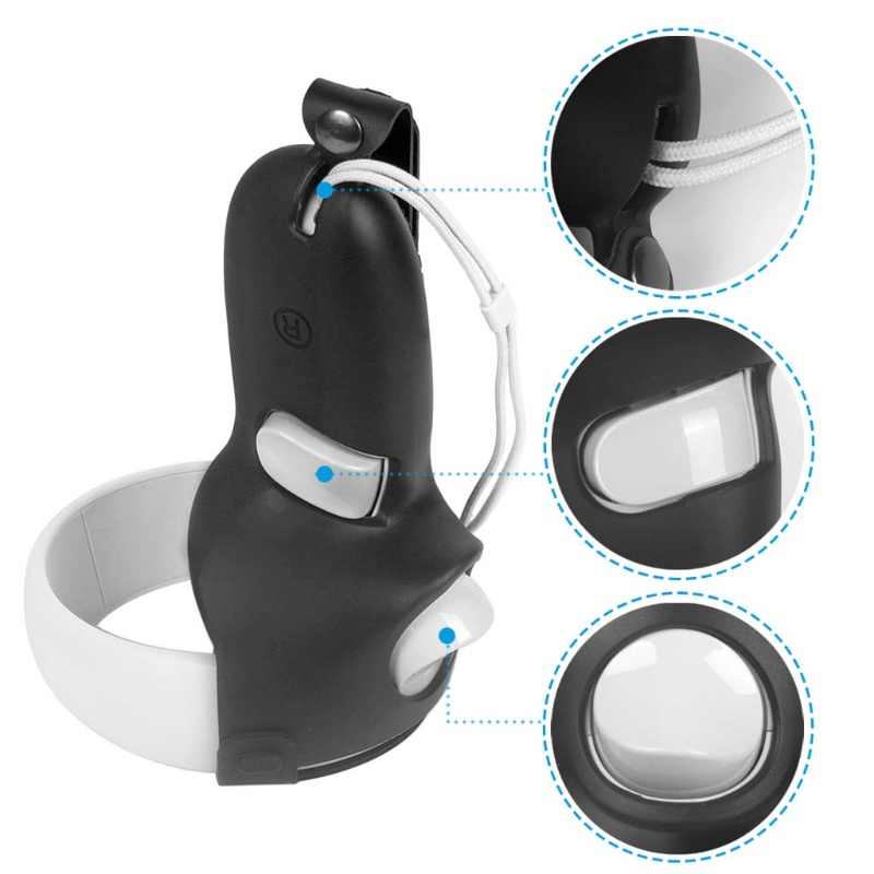 Btsg Extended Grip Pelindung Cover Handle Grip Shell Untuk Aksesoris Oculus Quest2