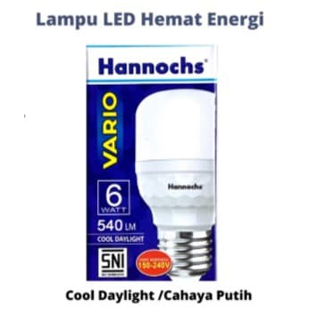 HANNOCHS Lampu Led Vario 6 Watt - Garansi 1 Tahun