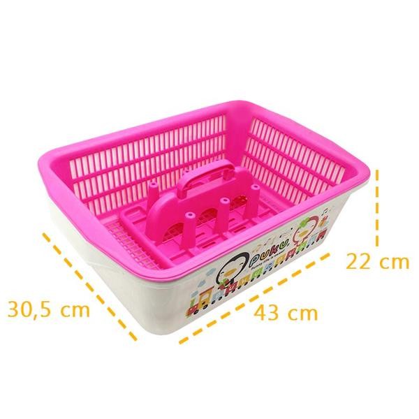 Puku Nursery Container Drying Rack Rak Pengering Botol WHS