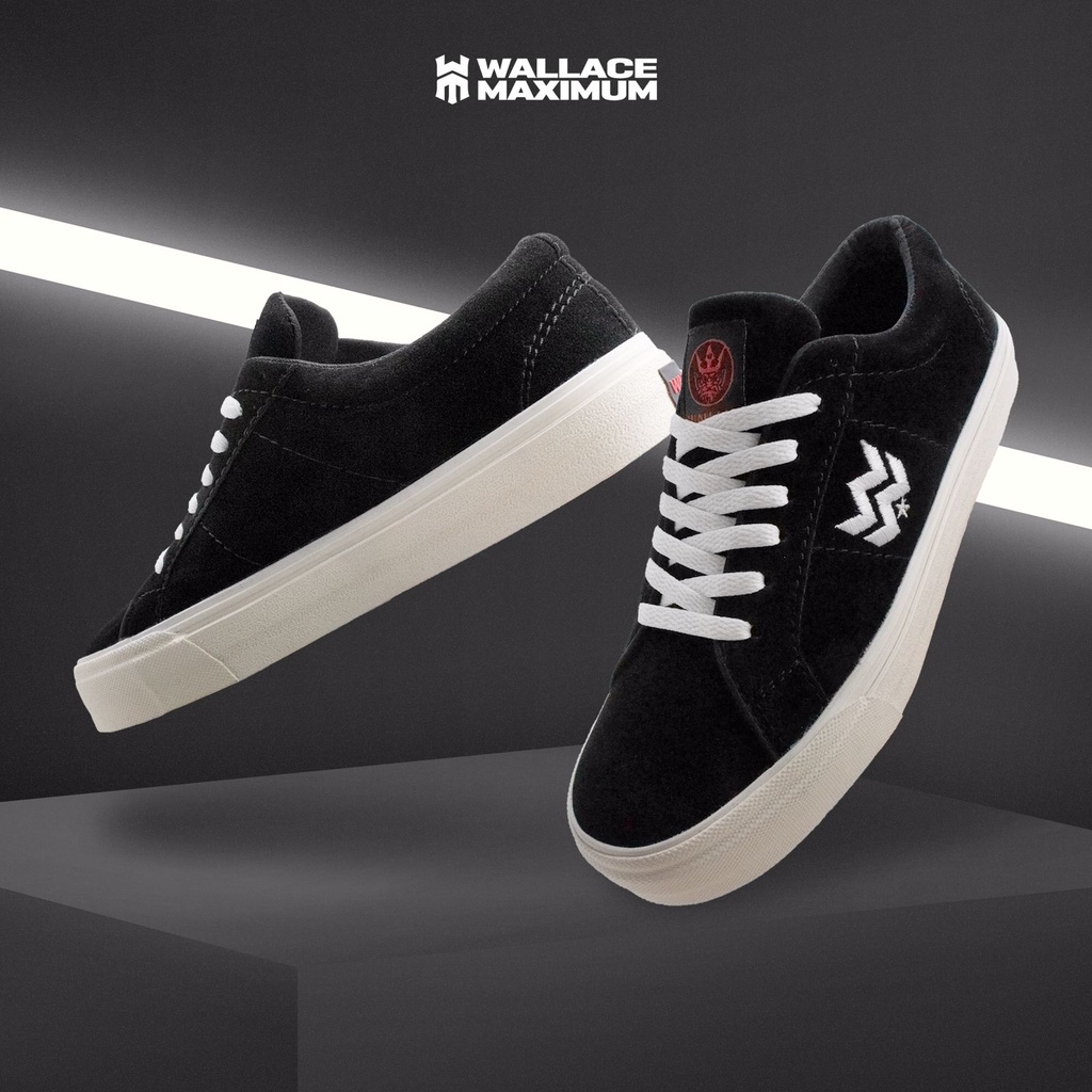 SEPATU SNEAKERS PRIA PREMIUM WALLACE OBELIS ORIGINAL SNEAKERS SANTAI OUTDOUR