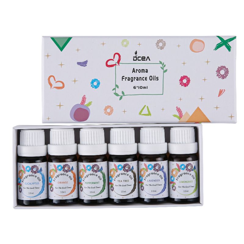 Fragrance Oil 6 IN 1 HARGA SET Aroma Ruangan Aromatherapy Fragrance Oil Ruangan Pewangi Pengharum Ruangan