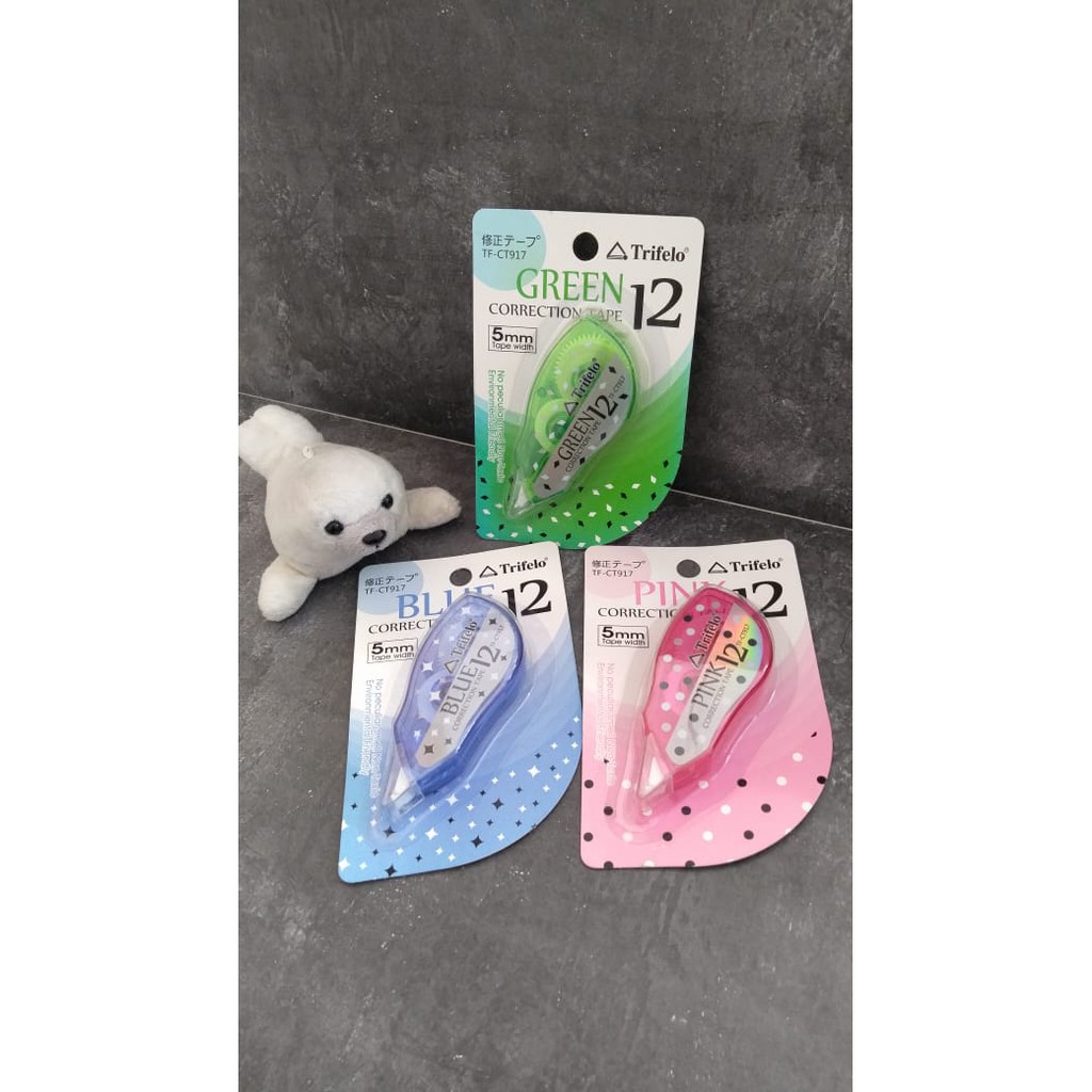 

Correction Tape / Pita Koreksi / Tip-Ex Geret TRIFELO TF-CT917