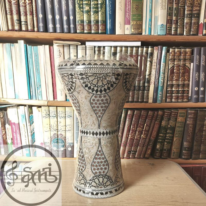 Darbuka Alexandria Keramik Kerang (ORIGINAL MESIR & GRATIS ONGKIR)