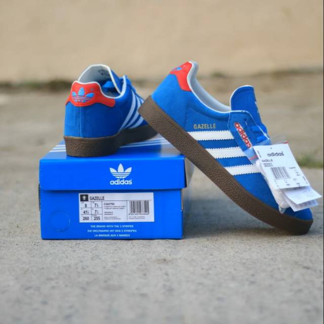Sepatu Adidas Gazelle Super London to Manchester Original Made in Indonesia BNWB