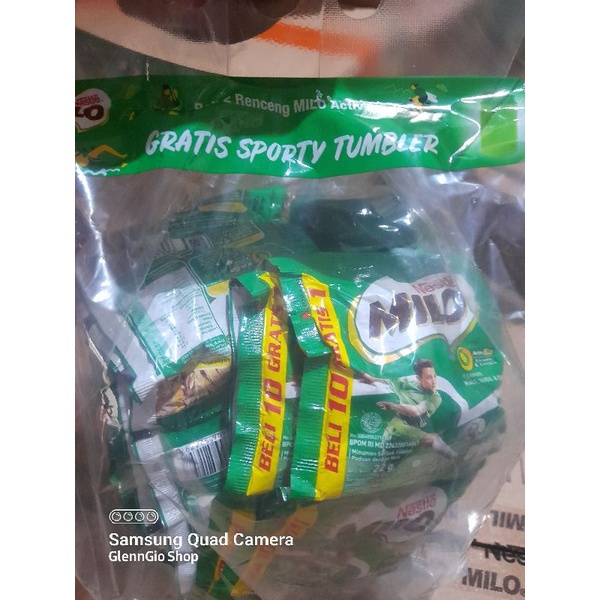 Susu bubuk Milo Sachet 22 gr isi 10 pcs