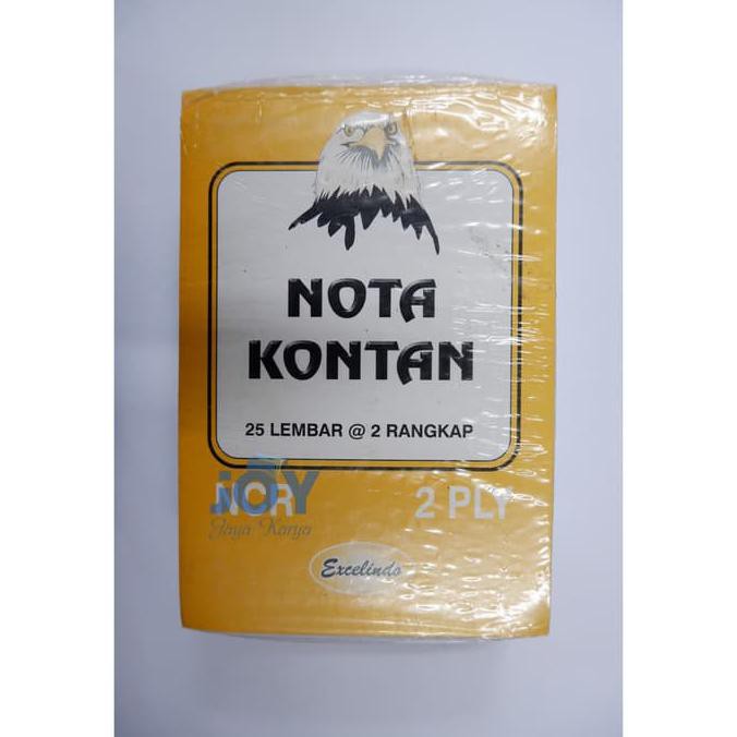 

Buku Nota K2 EXCELINDO Kontan Kecil 2 Ply NCR / Nota Kontan 2 Rangkap LIMITED EDITION